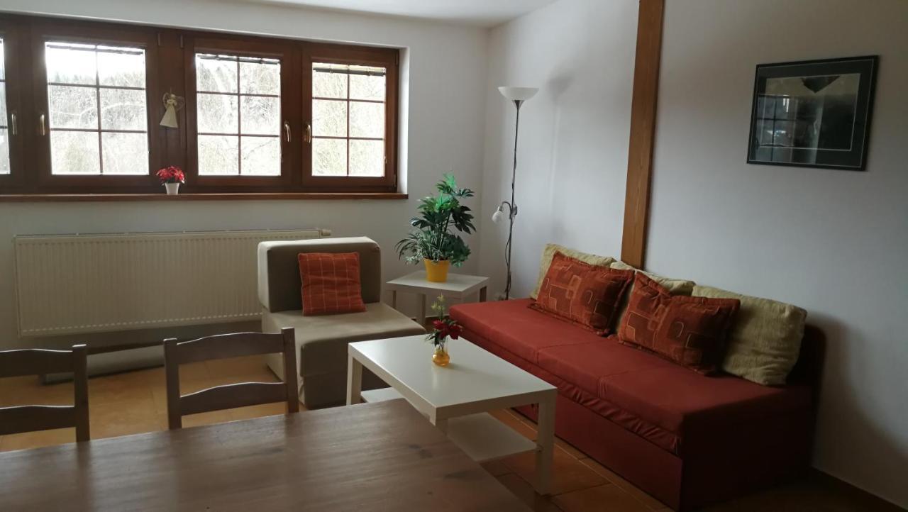 Apartmany Vydrysek Srní Buitenkant foto